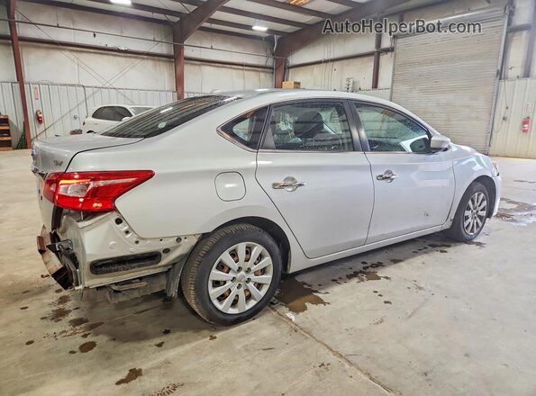 3N1AB7APXHL671874 2017 NISSAN SENTRA Silver Trasero derecho