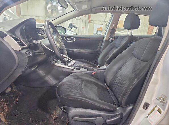 3N1AB7APXHL671874 2017 NISSAN SENTRA Silver Vista interior delantera