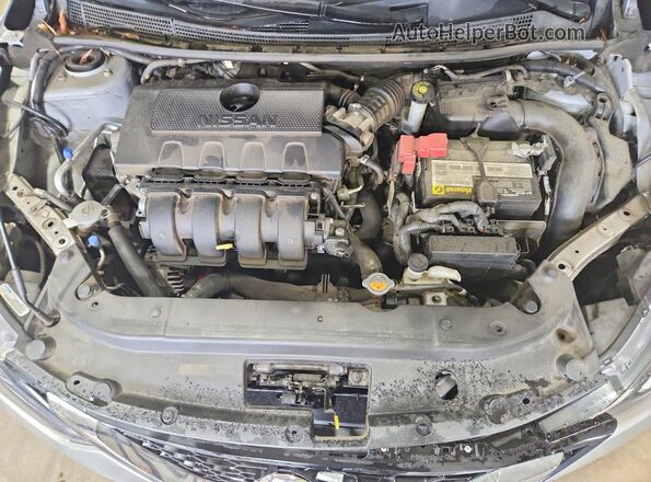 3N1AB7APXHL671874 2017 NISSAN SENTRA Silver Vista interior trasera
