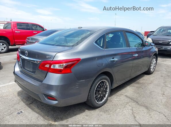 3N1AB7APXHL692496 2017 NISSAN SENTRA Gray Trasero derecho