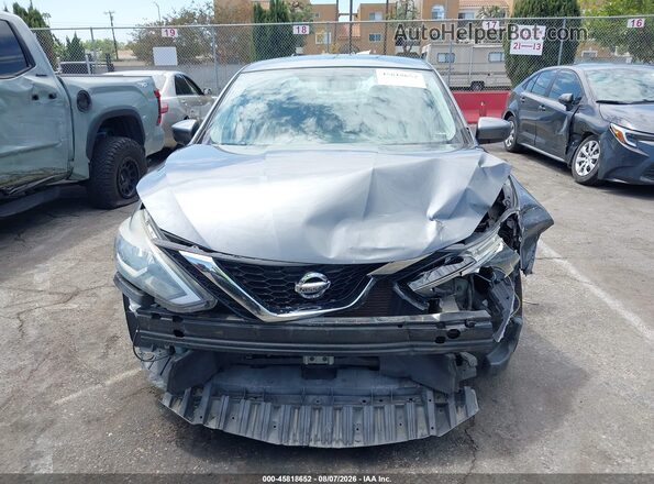 3N1AB7APXHL692496 2017 NISSAN SENTRA Gray Vista interior trasera