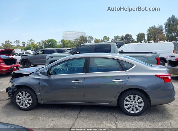 3N1AB7APXHL692496 2017 NISSAN SENTRA Gray 