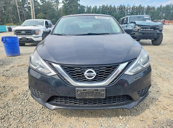 3N1AB7APXHL722564 2017 NISSAN SENTRA Black Вид спереду