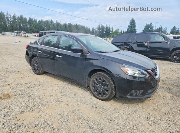 3N1AB7APXHL722564 2017 NISSAN SENTRA Black Передня права чверть