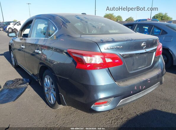 3N1AB7APXHY209656 2017 NISSAN SENTRA Gray Tył lewy
