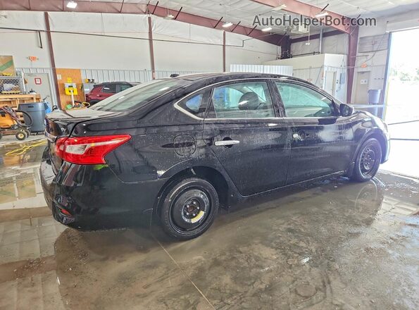 3N1AB7APXHY226621 2017 NISSAN SENTRA Black Tył prawy