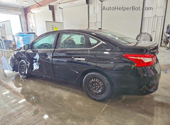 3N1AB7APXHY226621 2017 NISSAN SENTRA Black Tył lewy