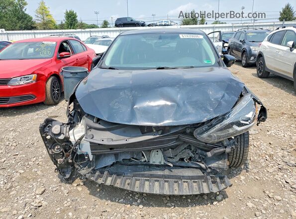 3N1AB7APXHY234394 2017 NISSAN SENTRA Black წინა ხედი