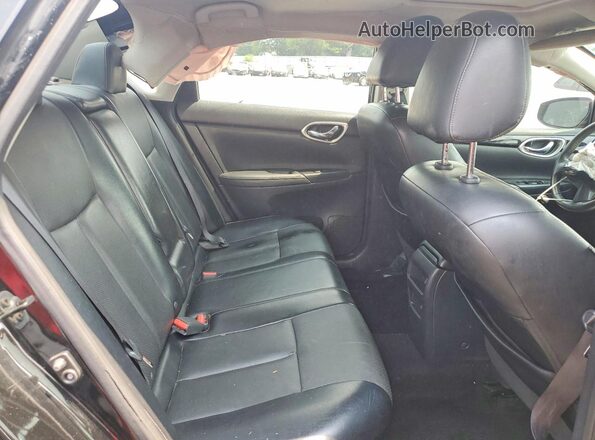 3N1AB7APXHY234394 2017 NISSAN SENTRA Black უკანა სავარძლების ხედი