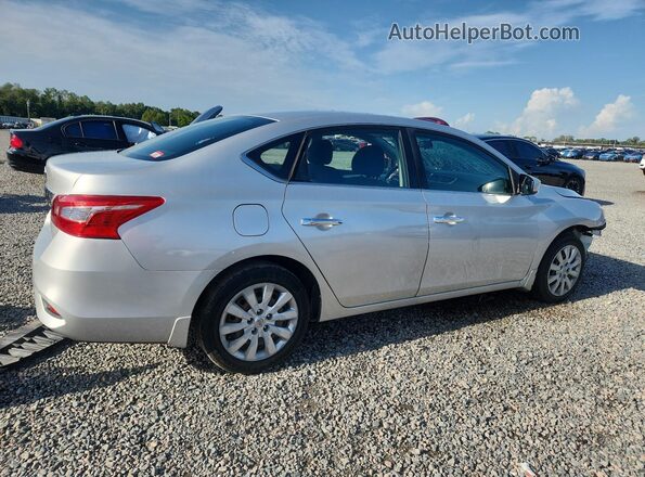 3N1AB7APXHY243368 2017 NISSAN SENTRA Silver Trasero derecho