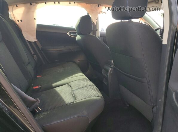 3N1AB7APXHY245010 2017 NISSAN SENTRA Черный Вид задних сидений