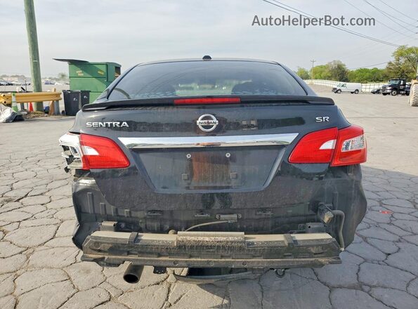 3N1AB7APXHY245010 2017 NISSAN SENTRA Черный Вид сзади