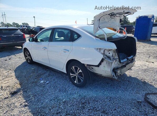 3N1AB7APXHY259604 2017 NISSAN SENTRA Белый Задняя левая четверть