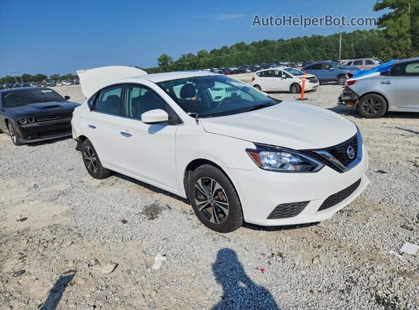 3N1AB7APXHY259604 2017 NISSAN SENTRA Белый Передняя правая четверть