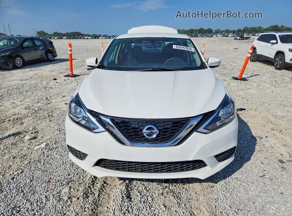 3N1AB7APXHY259604 2017 NISSAN SENTRA Белый Вид спереди