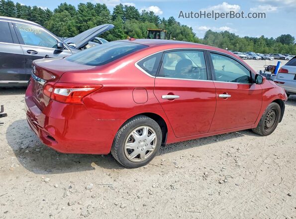 3N1AB7APXHY269386 2017 NISSAN SENTRA Red Հետևի աջ