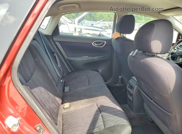 3N1AB7APXHY269386 2017 NISSAN SENTRA Red Հետևի նստատեղերի տեսք