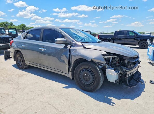 3N1AB7APXHY278783 2017 NISSAN SENTRA Gray წინა მარჯვენა