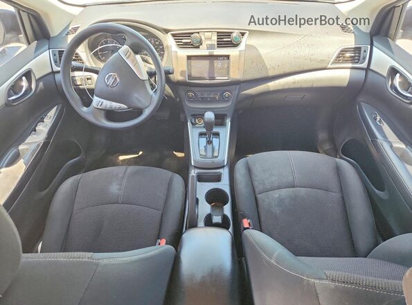3N1AB7APXHY278783 2017 NISSAN SENTRA Gray წინა პანელის ხედი