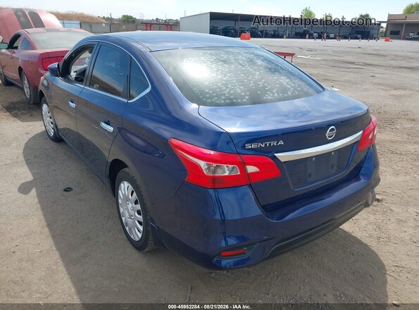 3N1AB7APXHY294739 2017 NISSAN SENTRA Blue Հետևի ձախ