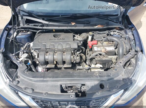 3N1AB7APXHY294739 2017 NISSAN SENTRA Blue Հետևի տեսք