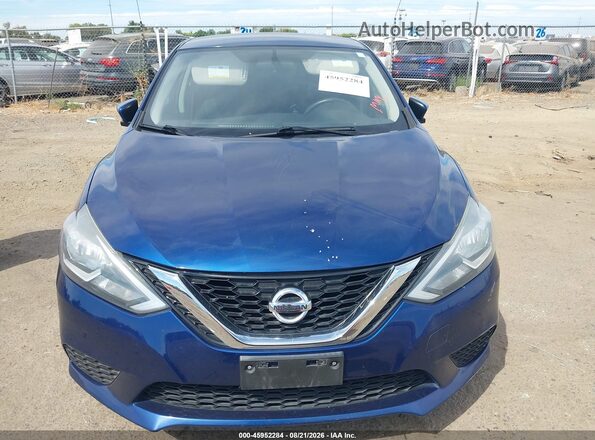 3N1AB7APXHY294739 2017 NISSAN SENTRA Blue Դիմացի տեսք