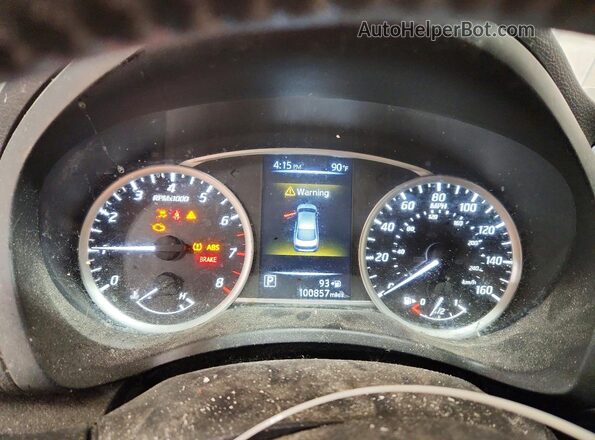 3N1AB7APXHY300622 2017 NISSAN SENTRA White Սարքավորումների վահանակի տեսք