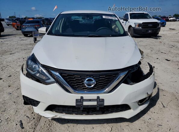 3N1AB7APXHY330459 2017 NISSAN SENTRA Белый Вид спереди
