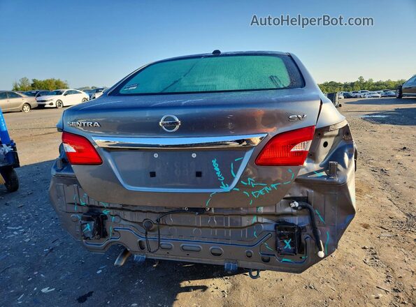 3N1AB7APXHY341641 2017 NISSAN SENTRA Серый Вид сзади