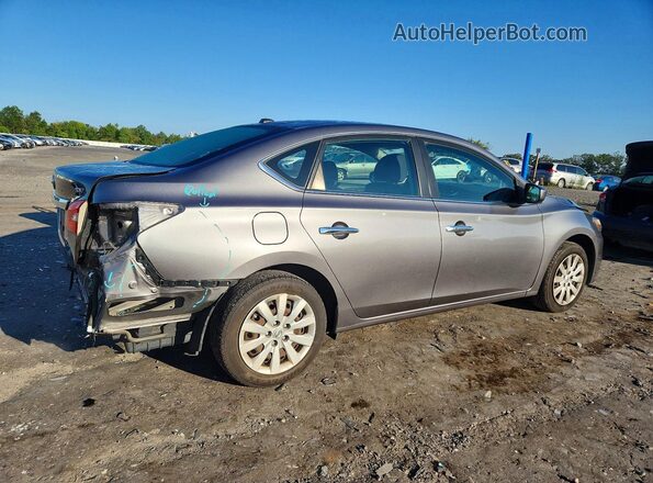 3N1AB7APXHY341641 2017 NISSAN SENTRA Серый Задняя правая четверть