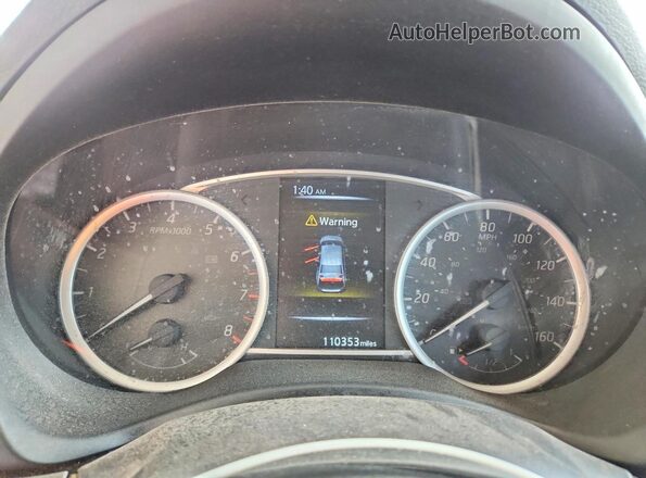 3N1AB7APXHY343616 2017 NISSAN SENTRA Silver Widok zestawu wskaźników