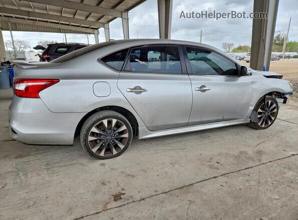 3N1AB7APXHY343616 2017 NISSAN SENTRA Silver Tył prawy