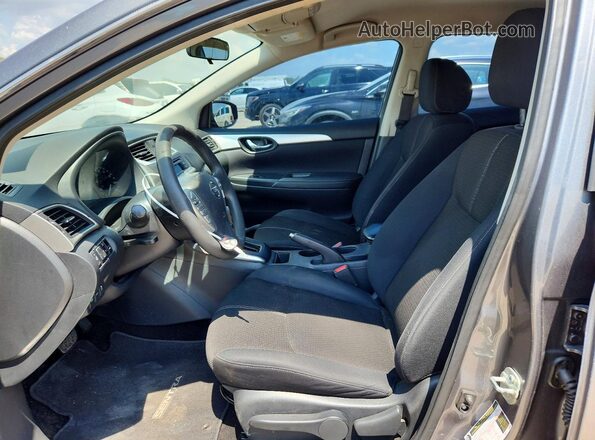 3N1AB7APXHY348010 2017 NISSAN SENTRA Gray უკანა სავარძლების ხედი