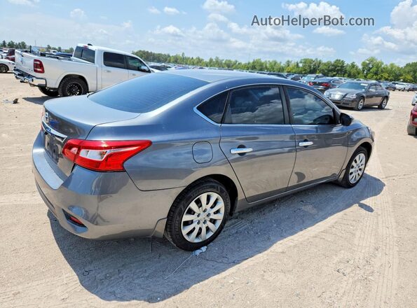 3N1AB7APXHY348010 2017 NISSAN SENTRA Gray წინა ხედი