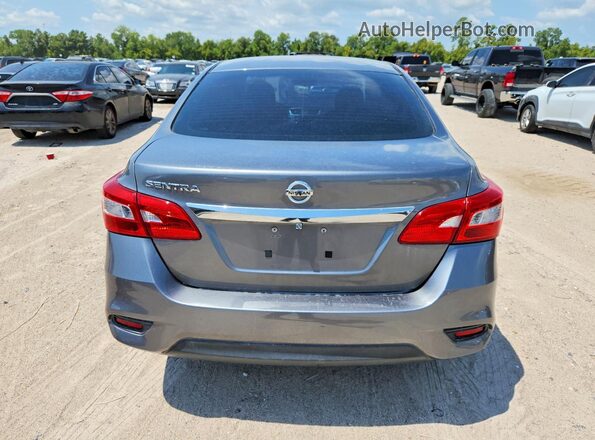 3N1AB7APXHY348010 2017 NISSAN SENTRA Gray ხელსაწყოთა პანელის ხედი