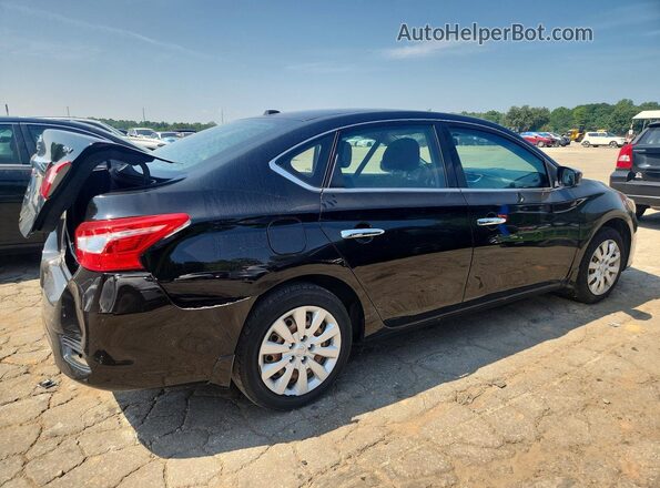 3N1AB7APXHY372890 2017 NISSAN SENTRA Black Rear right