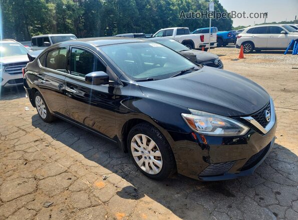 3N1AB7APXHY372890 2017 NISSAN SENTRA Black Front right