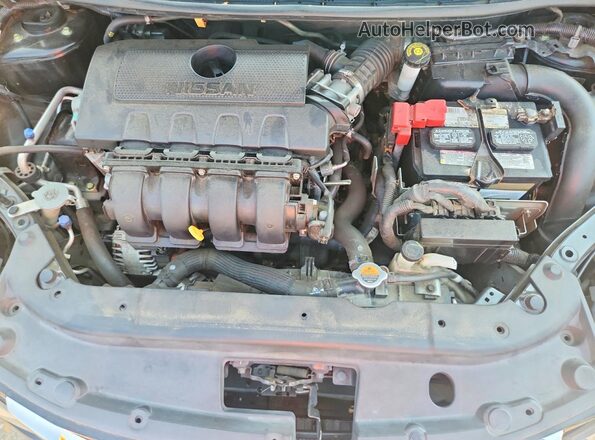 3N1AB7APXHY372890 2017 NISSAN SENTRA Black Rear interior view