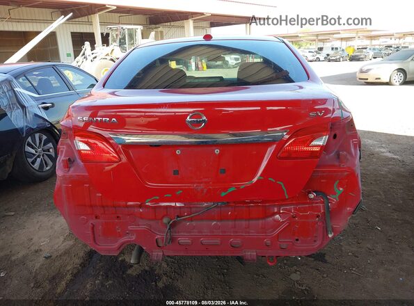 3N1AB7APXJL621398 2018 NISSAN SENTRA Red Front view