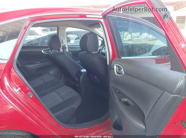 3N1AB7APXJL621398 2018 NISSAN SENTRA Red VIN sticker view