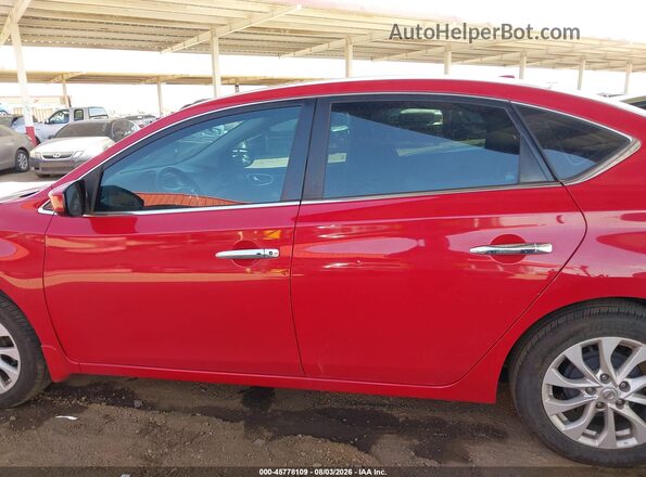 3N1AB7APXJL621398 2018 NISSAN SENTRA Red 