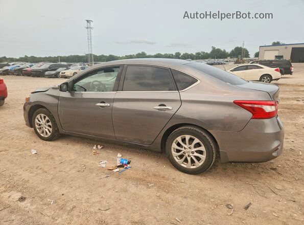 3N1AB7APXJL623765 2018 NISSAN SENTRA Gray Rear left