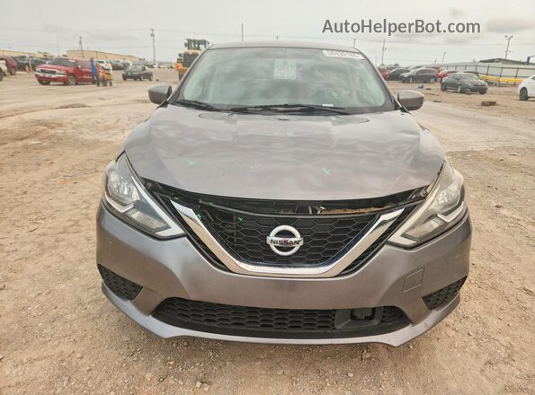 3N1AB7APXJL623765 2018 NISSAN SENTRA Gray Front view