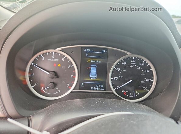 3N1AB7APXJL623765 2018 NISSAN SENTRA Gray Instrument cluster view