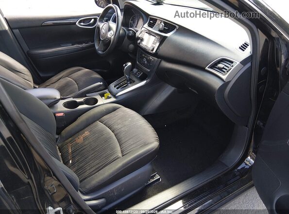 3N1AB7APXJL636449 2018 NISSAN SENTRA Black Vista interior delantera