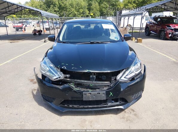 3N1AB7APXJL636449 2018 NISSAN SENTRA Black Vista interior trasera