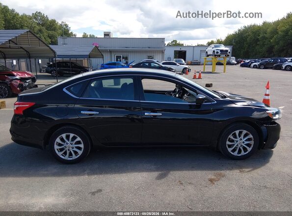 3N1AB7APXJL636449 2018 NISSAN SENTRA Black Vista interior de 360 grados