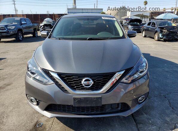3N1AB7APXJY207234 2018 NISSAN SENTRA Серый Вид спереди