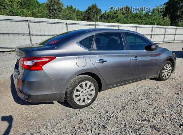 3N1AB7APXJY208402 2018 NISSAN SENTRA Charcoal Trasero derecho