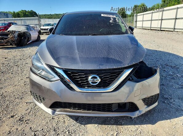 3N1AB7APXJY208402 2018 NISSAN SENTRA Charcoal Vista frontal